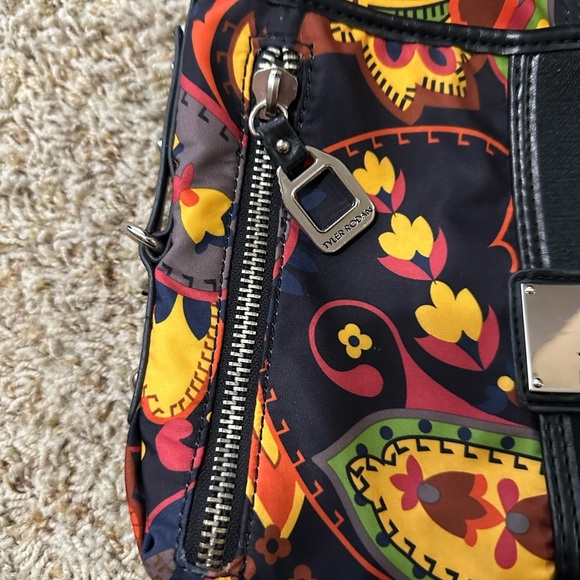Vintage Tyler Rodan Multicolor Paisley Crossbody Bag - Picture 11 of 16
